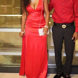 RED Prom dress
